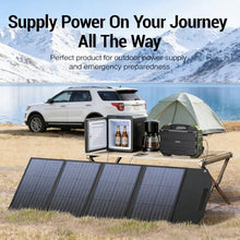 BROWEY 1600W (3200W Peak) Portable Power Station with 40W+120W Solar Panel