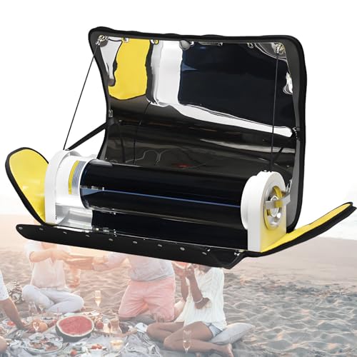 Solar Oven | Fastest Portable Camping Stove| Compact Camping Cookware and Survival Gear | Outdoor Oven & Solar Powered Camping Grill | for Hiking & Camping 4.5L