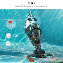 VOLTERA 75 Cordless Handheld Pool Vacuum - Rechargeable Cleaner