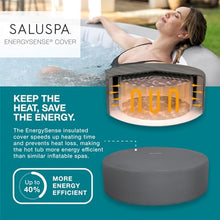 Bestway SaluSpa Grenada AirJet Inflatable Hot Tub 6-8 Person Grey