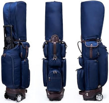 VEraiz Golf Clubs Organizer Bag with Wheels Lightweight 6-Way Divider Stand Bag Men Golf Course