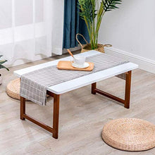 NRFJFOP Solid Wood Simple Computer Table, Laptop Folding Bed Small Study Dining