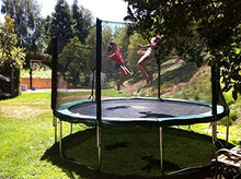 Best Trampoline USA Galactic Xtreme 16 FT Commercial Grade Round Trampoline with Enclosure