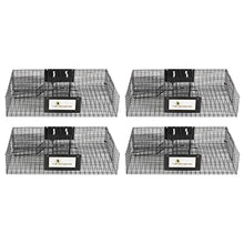 Rugged Ranch Ratinator Large Dual Door Live Rat & Mouse Trap Cage, 4-Pack