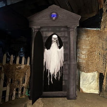 Haunted Hill Farm 6.7-Ft. Motion-Activated Animatronic Mausoleum by Tekky