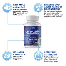 BioSafe Systems 3002-2.5 GreenClean Granular Algaecide, 2.5 lbs., (Case of 12), Algae Control for Koi Ponds, Fountains, Waterfalls, and Water Features, EPA Registered