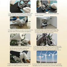 Beachtiful Wind Turbines, 2m/s Low Wind Speed Starting with Controller,Wind Turbines Small Windmill Generator 400W Industrial, Solar and Wind Power Parts and Accessories,12V