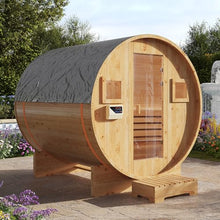 SunSwell Outdoor Traditional Barrel Sauna