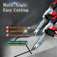 Concrete Saw, Electric Concrete Chain Saw, 110V/3000W Wet Water Supply Dust Removal Electric Concrete Saw with Water Pump, for Cutting Concrete, Steel Bars, Marble, etc (Cutting Depth 18.81in)