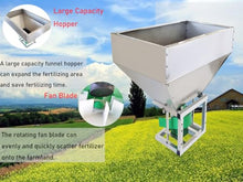 HQHAOTWU 42.3gal Electric ATV Broadcast Fertilizer Spreader