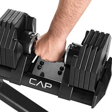 CAP Barbell Adjustabell Dumbbell 50-Pound Pair Black