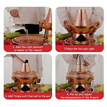 MNSSRN Retro Picnic Pot, Charcoal Brazier Thickened Stainless Steel Old Charm Charcoal Hot Pot, Family Dinner Outdoor Picnic,42cm