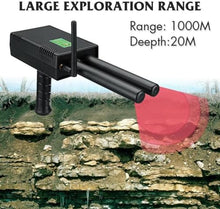 Professional Underground Metal Detector, Gold Detector, Search Range 1000 Meters Copper/Diamond/Gold/Silver Detecting Tools Treasure Finder