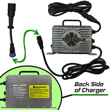 PowerStar Lithium LiFePO4 51V 105Ah Golf Cart Replacement Battery Kit Black