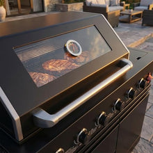 65" Modular Outdoor Kitchen Island,4-Burner 72,000 BTU Stainless Steel Propane Grill with Side Burner,Infrared Burner,Sink,and Granite Countertop.Gas Grill for Backyard & Patio BBQ.