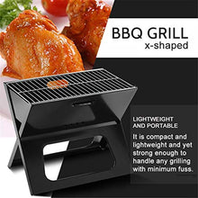 Portable Barbecue Grill Foldable BBQ Outdoor Charcoal Camping Picnic Accessories