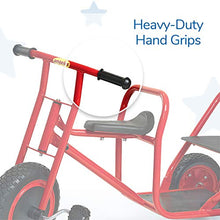 Angeles MyRider 16" Tandem Toddler Tricycle Red-Black