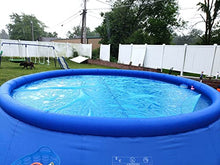 LZMZMQ Above Ground Inground Round Pool Covered Leaf Cover for Spa/Wimming Pool/Bathing Tub Heat Retaining Blanket, 19-Mil Outdoor Solar Membrane, Easy to Trim(7.9m/26ft)