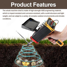 QianCruxtacy Gold Detector Underground,324.8 Ft Range Gold Finder,Ground Penetrating Radar Scanner,Automatic Rotation Scanning,Abs Engineering Material,for Gold Silver Copper Diamond