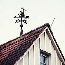Weather Vane Metal Weathervane Wind Direction Indicator Measuring Tools Outdoor Stainless Steel Yard Wind Vane for Farm Yard Garden Gazebo Decorations (Architect) (Pineapple Logo)