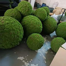 Green Artificial Moss Balls, Handmade Sphere Moss Hanging Balls for DIY Wedding Party Home Hotel Decoratio, Hangin Plants Landscape Landscaping Ball (Color : Diameter: 45cm/17.71in, Size : 6pcs)
