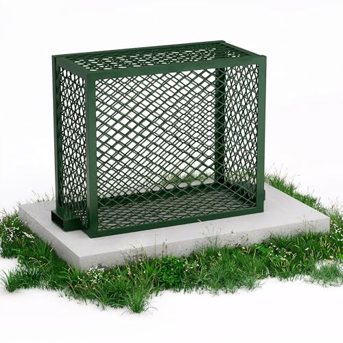 Backflow Preventer Cage, Lockable Steel Backflow Cover Irrigation Systems