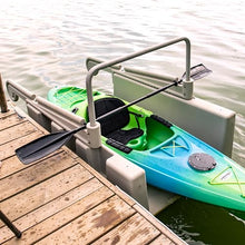 YAKport Kayak Launch Station for High-Profile Floating Docks Tan