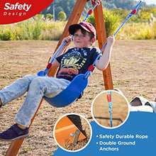 DOLPHIN PLAYGROUND T Wooden Swing Set with Slide and Climbing Wall, Outdoor Playset for Kids, Ages 2-9, Wood