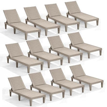 Nestl Lounge Chair Outdoor, Tanning Chair, Chaise Lounge Outdoor Set of 12