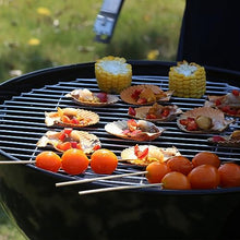 AUPLEX Kettle Premium Charcoal Grill 22-Inch, Movable Barbecue Charcoal Grill With Built-in Thermometer, Porcelain-Enameled Lid, Slide Out Ash Catcher For Outdoor Cooking, Patio, Backyard, Black