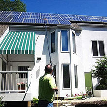 3-11M（ 12FT-36FT） Cleaning Photovoltaic and Solar Panels Water/Hose Fed Extendable Pole Window Cleaning Brush Equipment Cleaning Photovoltaic and Solar Panels