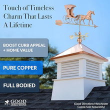 Good Directions Country Doctor Weathervane, Pure Copper