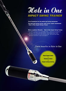 Swing Impact Golf Swing Trainer Patented Gray, Black