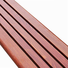CUTPOIY Bench Garden Bench Metal Park Bench Cast-Aluminum Plastic Wood Outdoor Benches Front Porch 1.5m Outdoor Furniture for Patio, Park, Lawn, Yard Outdoor Garden Ben, A