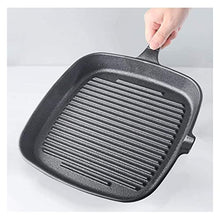 ntumLeap Wok Cast Iron Steak Skillet Grill Nonstick Steak Frying Garden Wok Induction Cooker for Gas Stoves and Vision