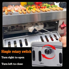 Built-In Charcoal Grill, Charcoal BBQ Grills with Liftable Tray, Insulated Hood & Temperature Gauge, Heavy-Duty 304 Stainless Steel Barbecue Grill for Outdoor Kitchen, Camping