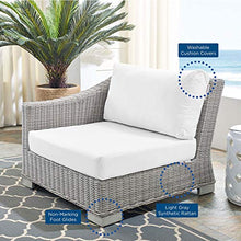 America Luxury - Outdoor Modern Rattan Lounge Chair White