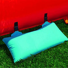 BANZAI Double Drop Raceway 120" Inflatable Water Slide with Splash Pool