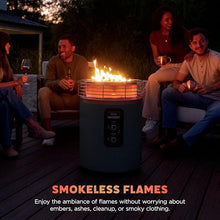 Ninja Fireside360 Fire Pit & Heater, 80,000 BTU, 3 Modes, Push Start, Black