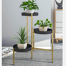 OJKJGYTF Plant standPlant Stand Flower Pot Shelf Nordic Indoor Flower Stand Floor Standing Living Room Metal Iron Flower Pot Stand Simple Shelf Multilayer Flower S
