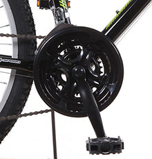 Titan Trail 21-Speed Suspension Men's Mountain Bike 18-Inch Frame Green/Black