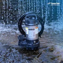 Tsurumi Pump 2OM | Submersible Pond Pump/Waterfall Pump | 1/5 HP, 115V, 1.5 in Discharge | Energy-efficient submersible water pump for ponds, waterfalls, and water gardens. | 31 GPM / 1870 GPH