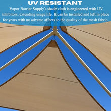 Farm Plastic Supply VBS Sand/Tan Shade Cloth 85% Mesh Fabric 24' x 150' Tan