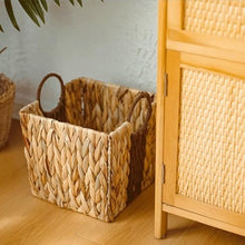 FENOKD Picnic Basket 2 Pcs Picnic Basket Toy Sundries Container Bin Rattan Basket Kitchen Organizer for Closet Pantry Shelf Outdoor Camping ，A 2 Pcs-Small