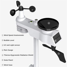 CVGfko Wireless Weather Station, 1.9 Miles Long Range Wireless, with Thermometer/Humidity/Barometric Pressure/Dew Point/Wind Chill/Wind Speed/Wind Direction/Moon Phase/Rainfall Data