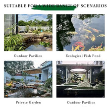 Renmlion Heavy Duty Black Polythene Sheet - Koi Fish Ponds Membrane Waterproof Flexible Pond Liner 0.13mm Thick - Heavy Duty Impermeable Film for Water Garden Pond Tarp(32.8x49.2ft)
