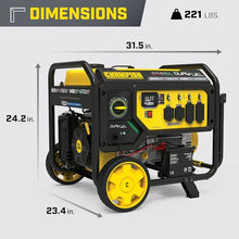 Champion 9375-Watt Electric Start Dual Fuel Portable Generator