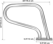 Swimming Pool handrails Pool Rail Pool Railing Swimming Pool Stair Rail Silver Pool Hand Rail,Swimming Pool Stair Rail,Pools Hand Grab Rail with (Colo