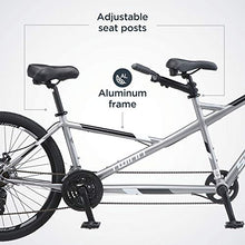 Schwinn Twinn Classic Tandem Adult Beach Cruiser Bike Grey