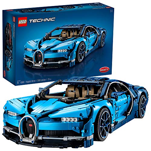 LEGO Technic Bugatti Chiron Race Car Building Kit Multicolor